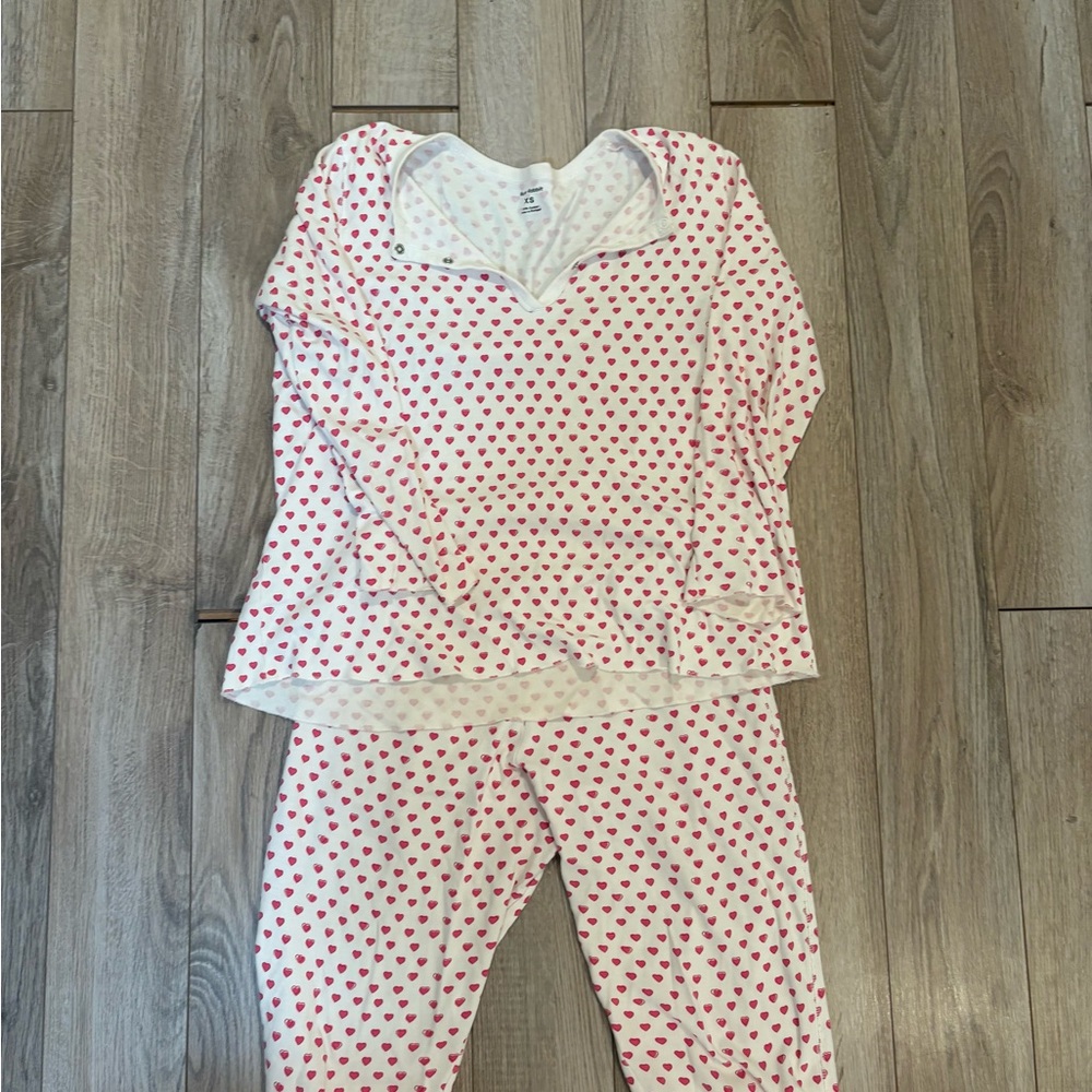 Roller Rabbit Heart Pajamas - XS